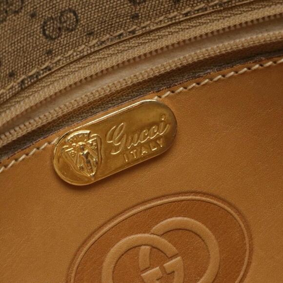 Authenticated Gucci Vintage Micro GG Canvas & Leather Crossbody - Picture 8 of 10